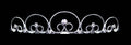 #15263 - Wire Snail Tiara