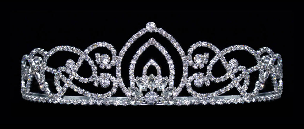 #15439 Living Orchid Tiara - 2"