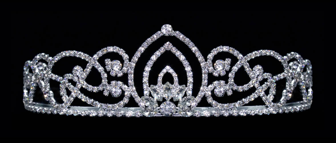 #15439 Living Orchid Tiara - 2"