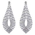 #16103 - 5 Row Teardrop Earring