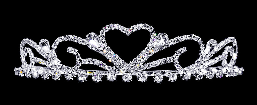 #16235 - Sweetheart Tiara with Combs