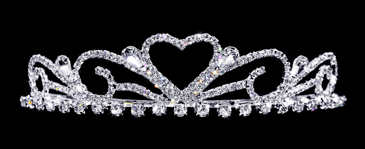 #16235 - Sweetheart Tiara with Combs