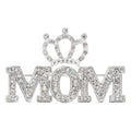 #16522 - Crowned Mom Pave Pin