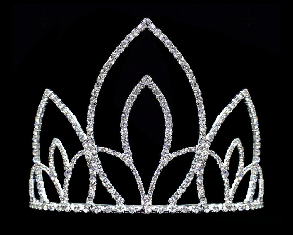 #16579 - Ancient Sovereign Tiara with Combs - 4.5"