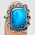 Premium Quality Sleeping Beauty Turquoise - USA Ring size-9 R-1221 27-ER11045