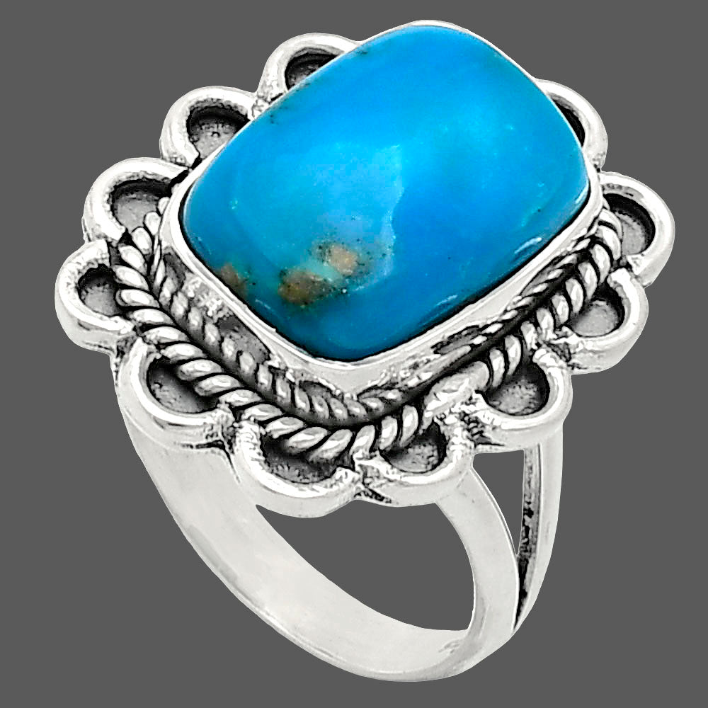 Premium Quality Sleeping Beauty Turquoise - USA Ring size-9 R-1221 27-ER11045
