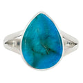 Natural Rare Turquoise Nevada Aztec Mt Ring size-10 R-1002 27-ER15830