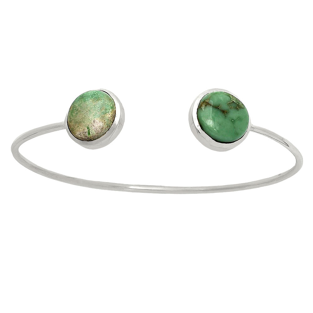 Premium Quality Utah Variscite Cuff Bangle Bracelet B-1004 40-EB10419