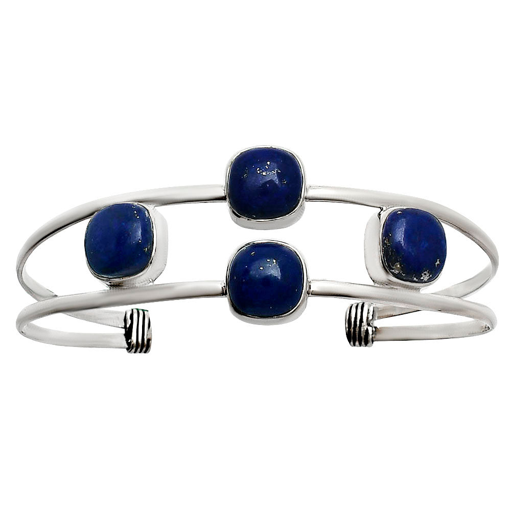 Premium Quality Lapis Lazuli Cuff Bangle Bracelet B-1047 42-EB10476