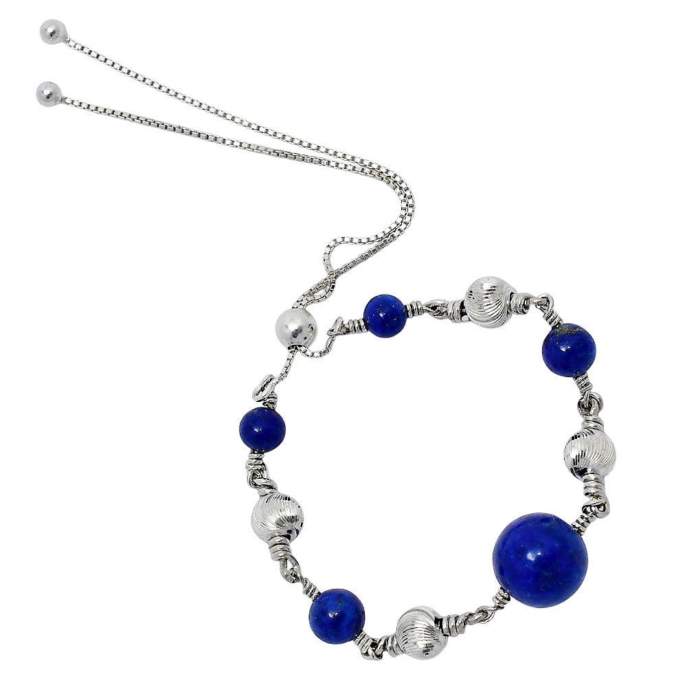 Premium Lapis Lazuli - Afghanistan Bracelet B-1024 42-EB10502