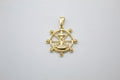 18K Gold Filled Anchor Steering Wheel