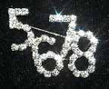 #9824 - Crooked 5678 Pin