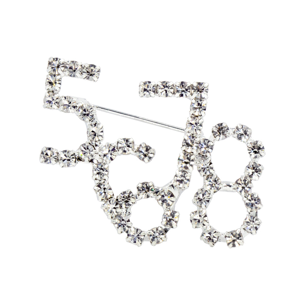 #9824 - Crooked 5678 Pin