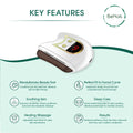 Lift, Sculpt & Glow Toolkit -Set of 3 LED Therapy, Electric Gua Sha & Microcurrent Toning Device for Radiant Skin