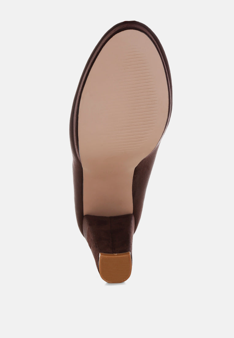Olanta Block Heel Pumps