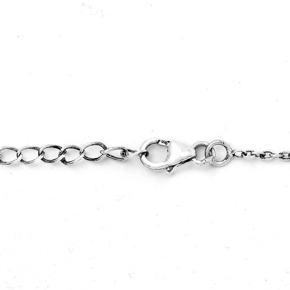 Natural Kingman Turquoise With Pyrite Bracelet B-1023 SDB2858