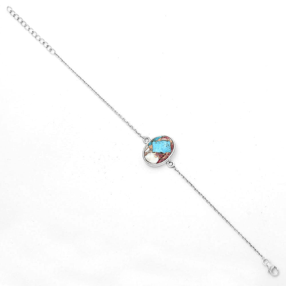 Multi Copper Turquoise - Arizona Bracelet B-1023 SDB3052