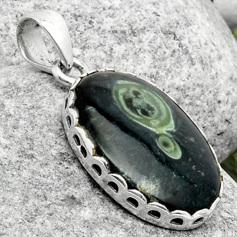 Natural Star Galaxy Jasper Pendant P-1637 SDP117093