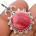 Natural Pink Tulip Quartz Pendant P-1249 SDP120712