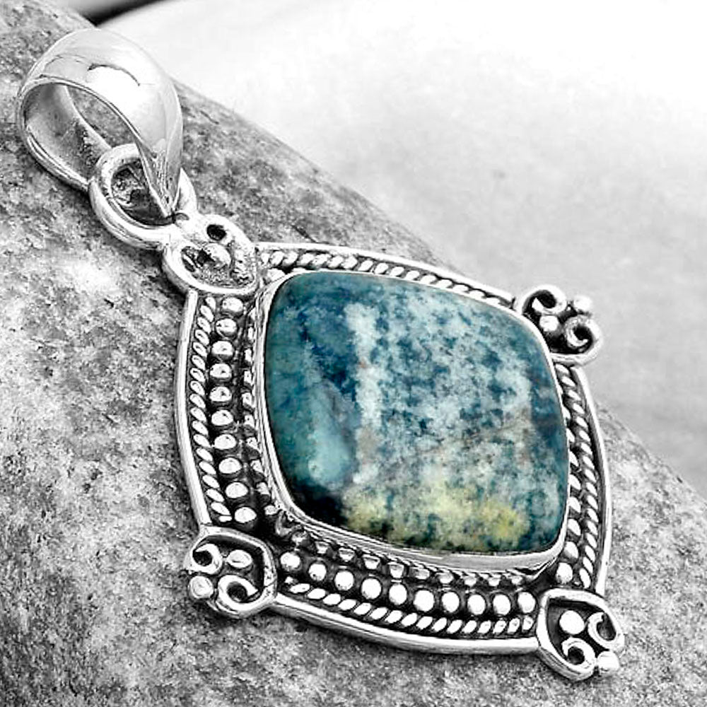 Natural Blue Scheelite - Turkey Pendant P-1040 SDP121062