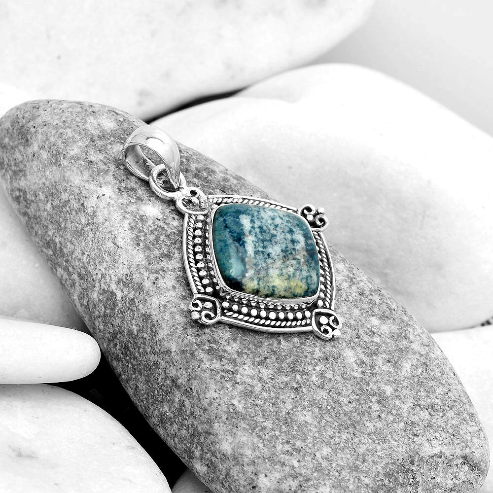 Natural Blue Scheelite - Turkey Pendant P-1040 SDP121062