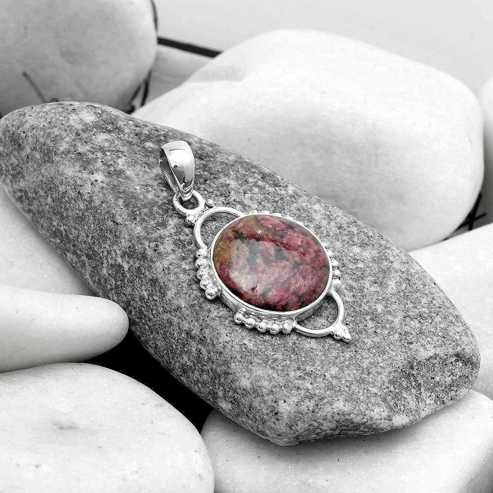 Natural Russian Eudialyte Pendant P-1639 SDP121378