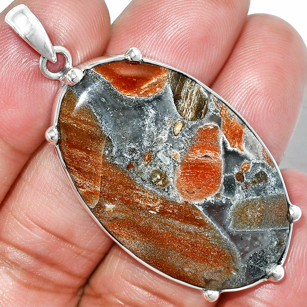 Natural Tabu Jasper Pendant P-1349 SDP151704