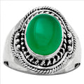Natural Green Onyx Ring size-7 R-1312 SDR154592