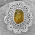Natural Rare Kornerupine Rough Ring size-7.5 R-1322 SDR200144