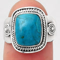 Natural Peruvian Opalina Ring size-7 R-1398 SDR246067