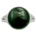Natural Blood Stone - India Ring size-10 R-1005 SDR249104