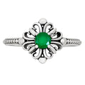 Green Onyx Ring size-7.5 R-1721 SDR252086