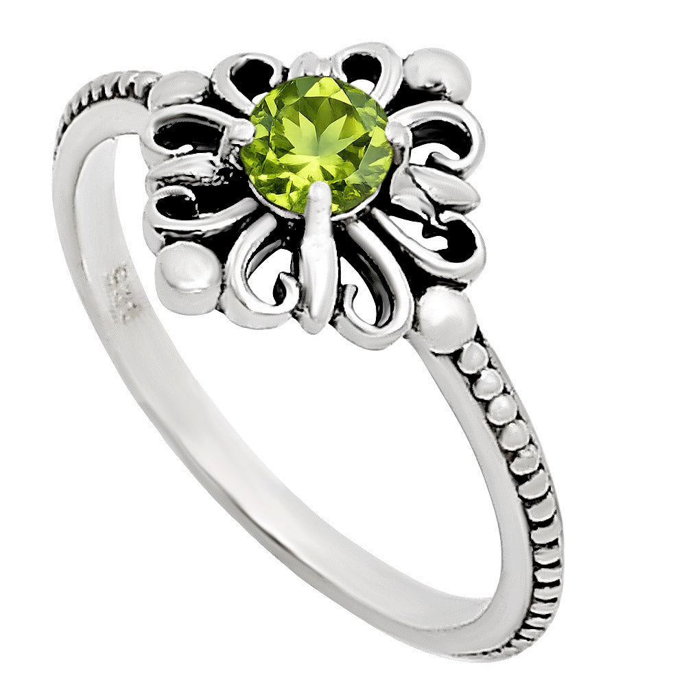 Peridot Ring size-5.5 R-1721 SDR252098