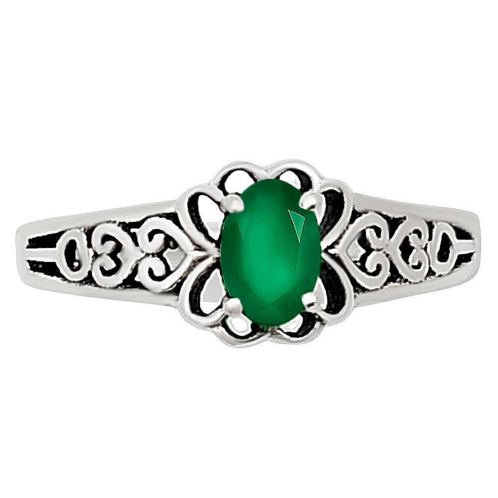Green Onyx Ring size-7 R-1172 SDR252543