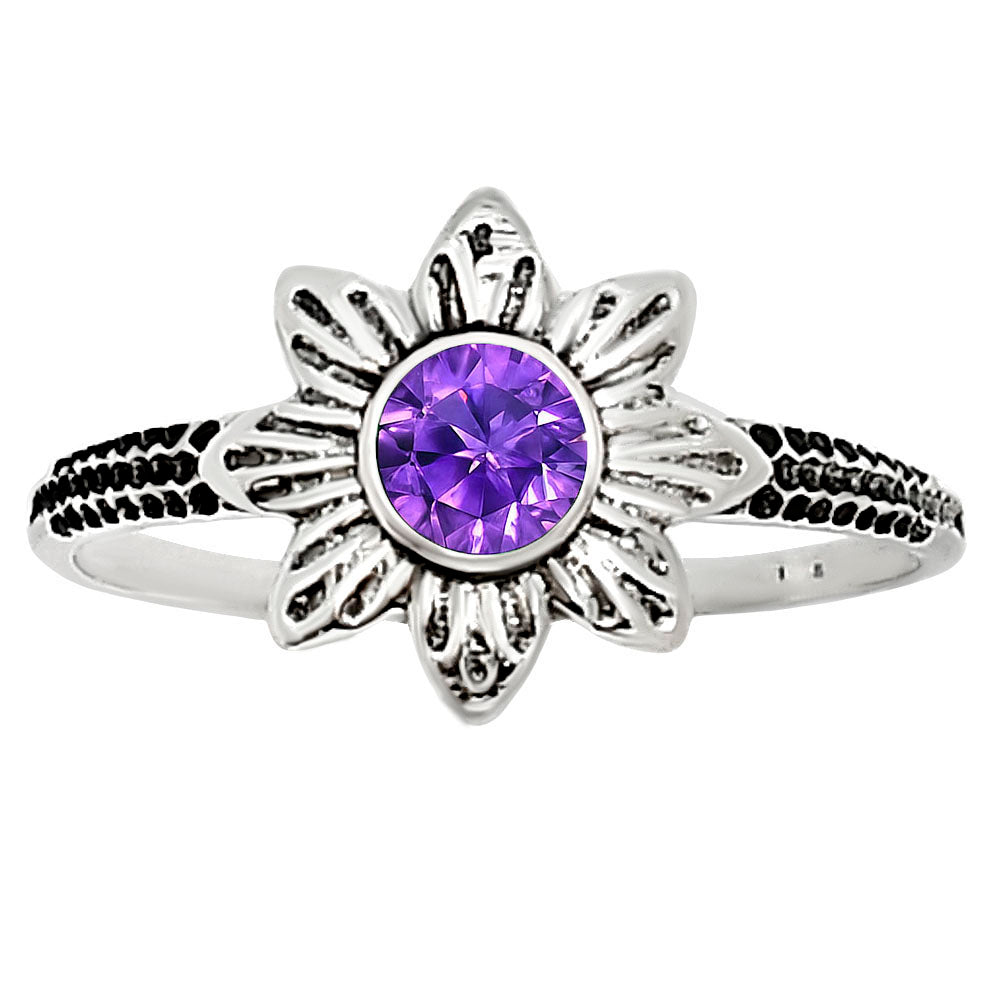 Amethyst Ring size-6 R-1710 SDR252705