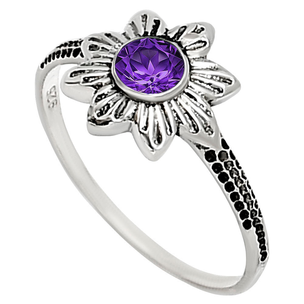 Amethyst Ring size-6 R-1710 SDR252705