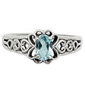 Sky Blue Topaz Ring size-7 R-1172 SDR253993