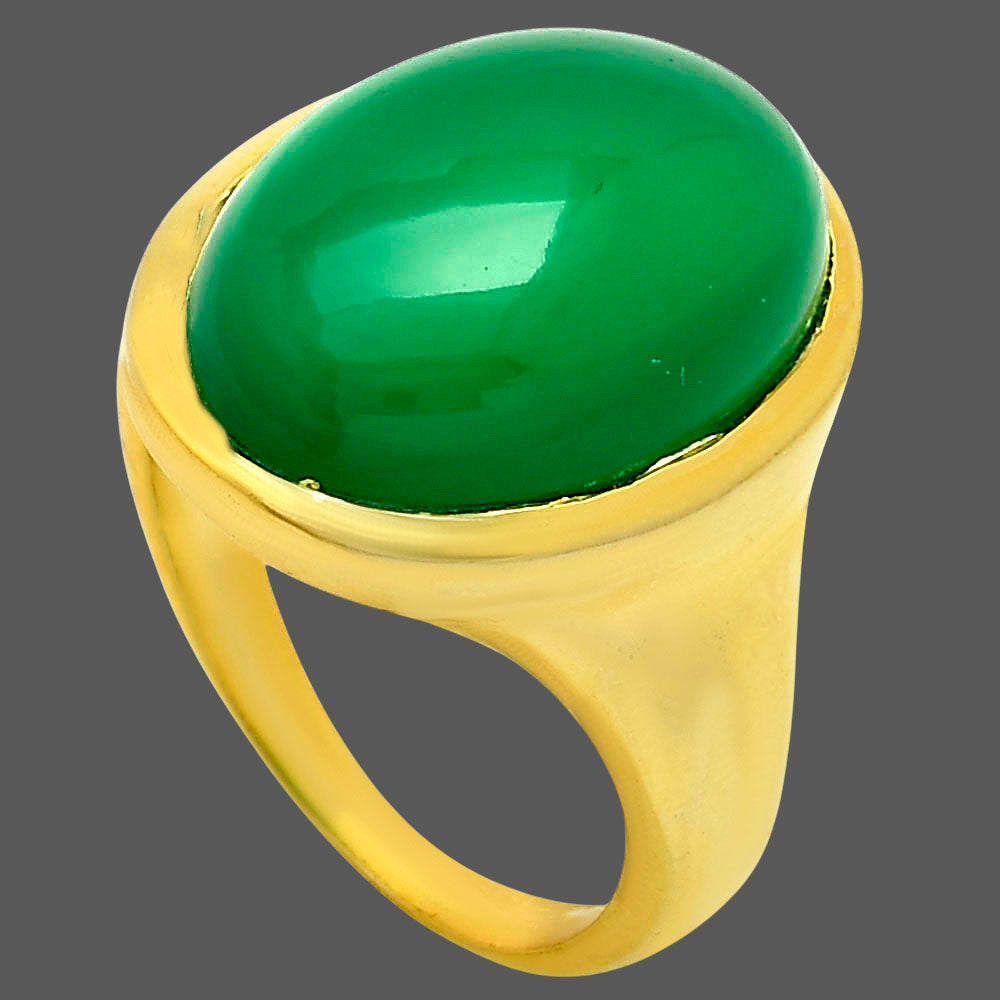 Green Onyx Ring size-9 RM-1004 TR01103