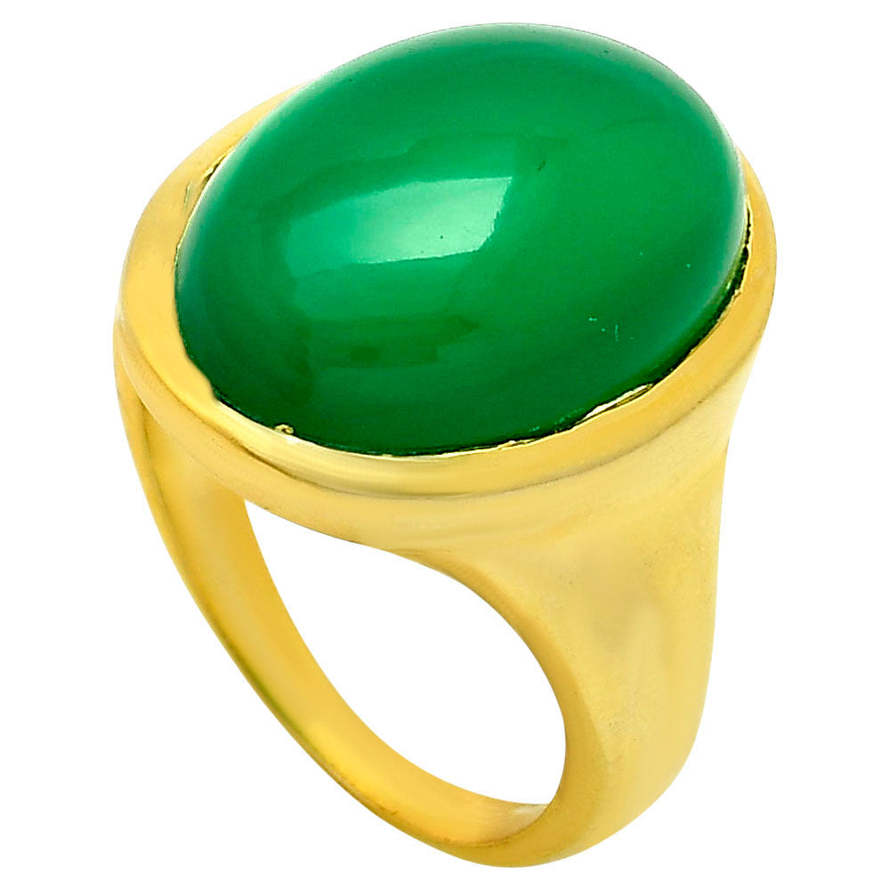 Green Onyx Ring size-9 RM-1004 TR01103