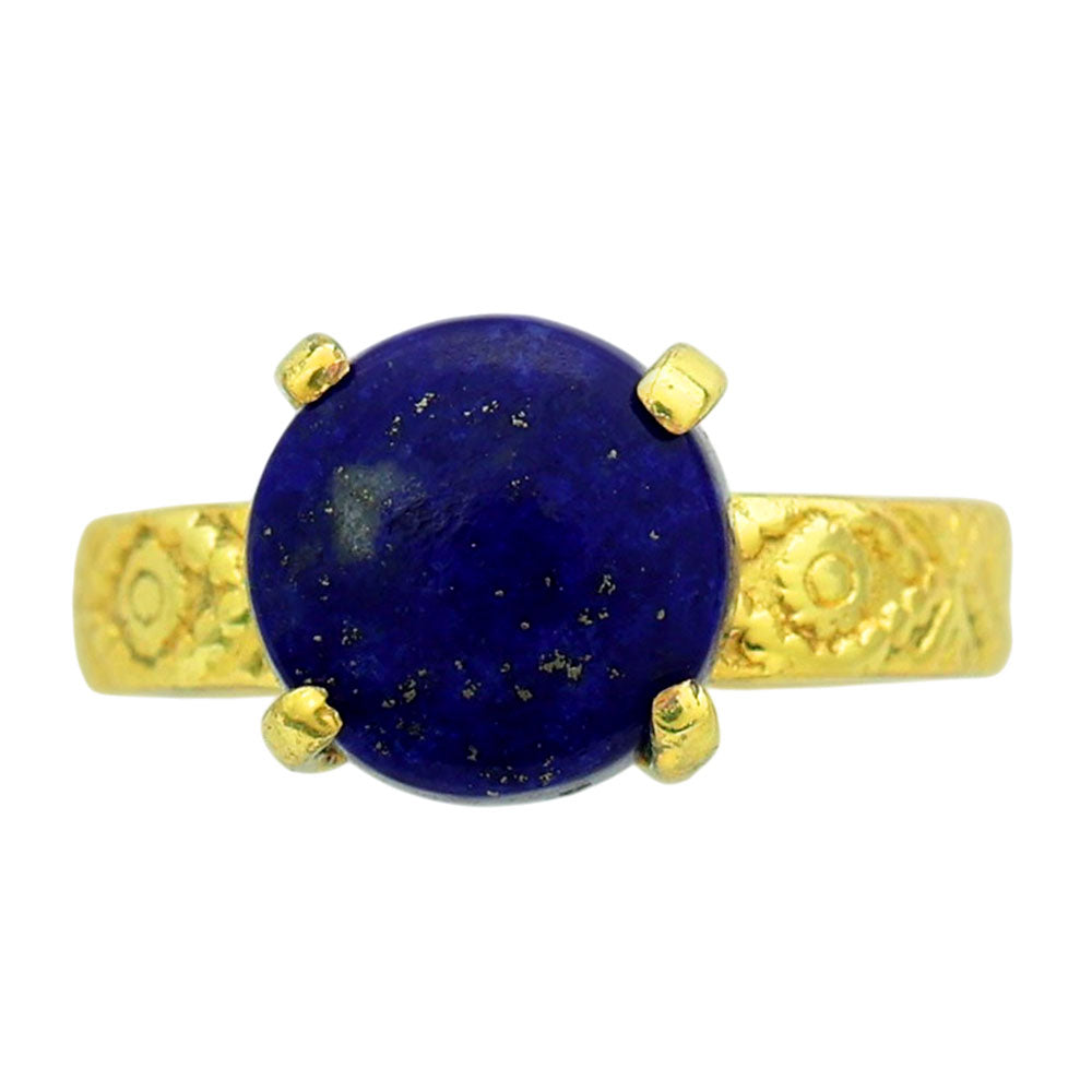 Lapis Lazuli Ring size-7 RM-1019 TR01330
