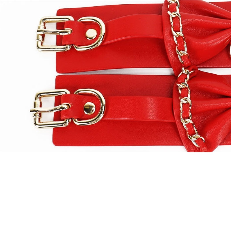 Wholesale Red Bondage Kit with Bow details