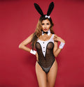 Wholesale Sexy Bunny Bodysuit With See-Through Lace Ensemble
