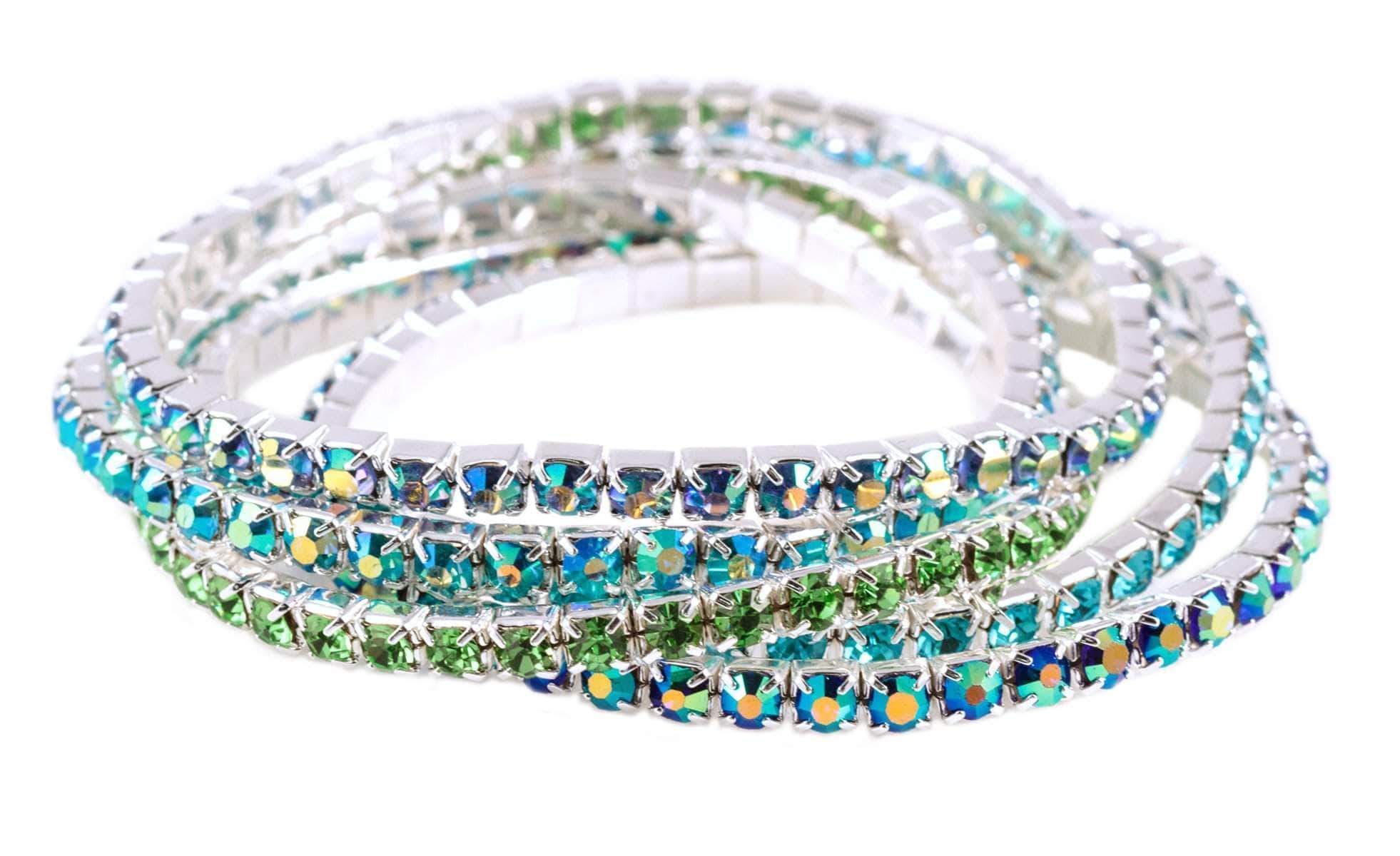 #91112 - Peacock Buncher Bracelets