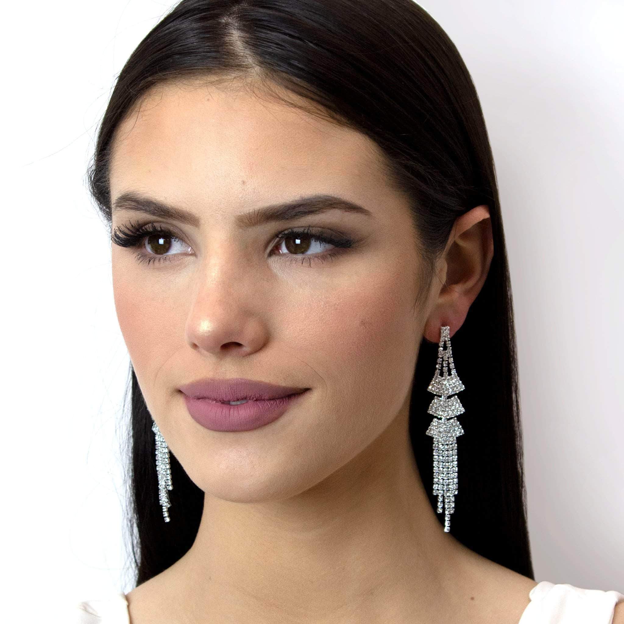 #17064 - Fanfare Fringe Earrings - 3.5"