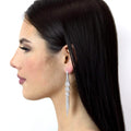 #17064 - Fanfare Fringe Earrings - 3.5"