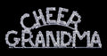 #17107 CHEER GRANDMA pin