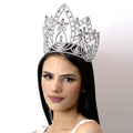 #16658 Pear Blossom Tiara with Combs 6"