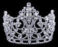 #17023 Grandeur Tiara with Combs - 5.5"