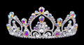 #16778abs - AB Arch Tiara with Combs - 2.5"