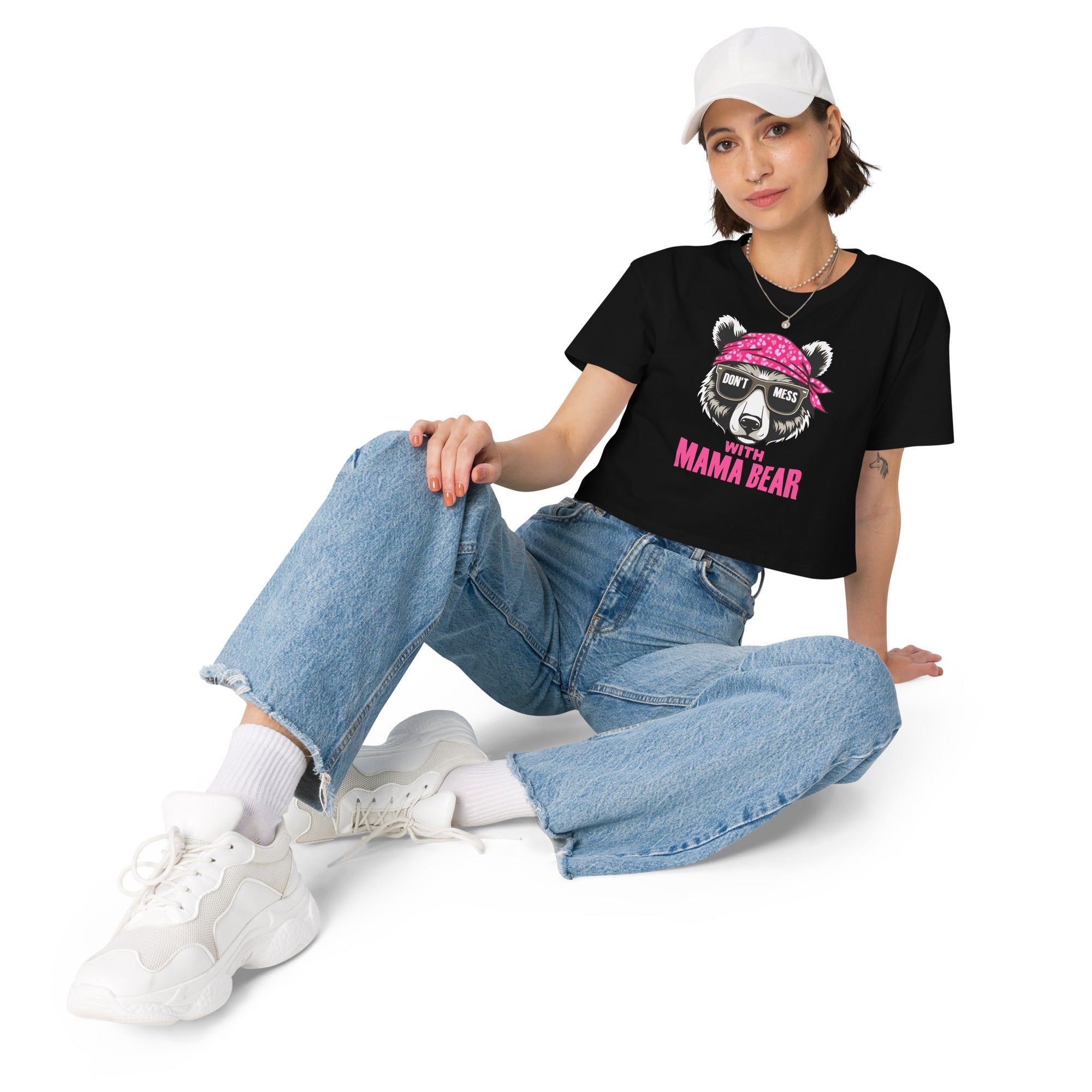 Mama Bear Women’s Crop Top